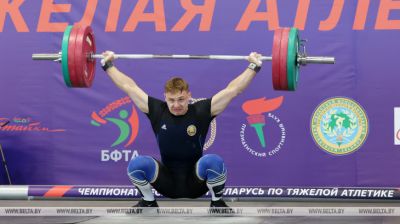 El Campeonato de Belarús de
Halterofilia en Moguiliov 
