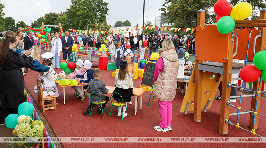 Abrieron un complejo de juegos y deportes en Moguiliov