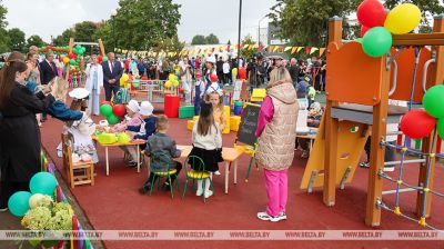 Abrieron un complejo de juegos y deportes en Moguiliov