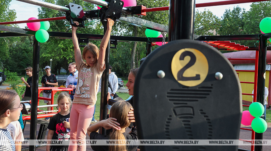 Inauguraron un polideportivo en Gorki