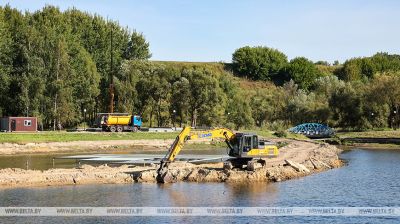 En Moguiliov se está llevando a cabo una mejora a gran escala en el río Dubrovenka
