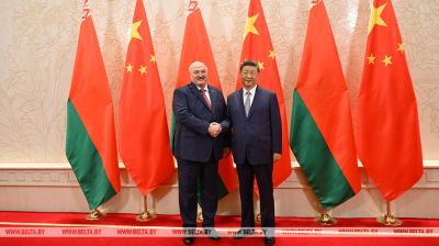 Lukashenko se reunió con Xi Jinping 