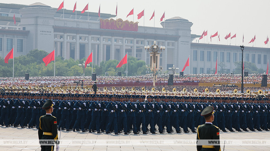 El desfile militar con motivo del 80º aniversario de la Victoria en Pekín 