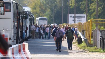 La situación en la frontera con Polonia