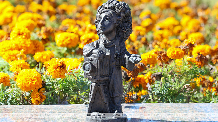 Las esculturas en miniatura en el centro de Vítebsk