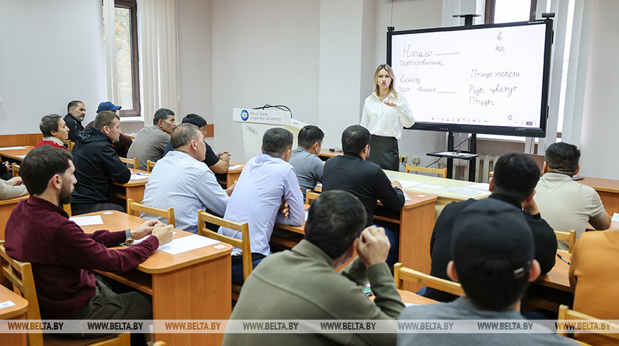 En Belarús se realizó el primer examen para migrantes