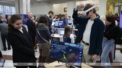 Una exposición de IA en Minsk 