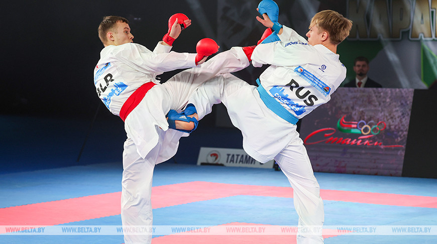 Los karatekas belarusos ganaron más de 120 premios en el torneo Belarus Open