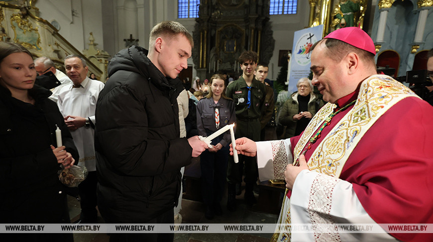 La luz de la Paz de Belén llega a Grodno