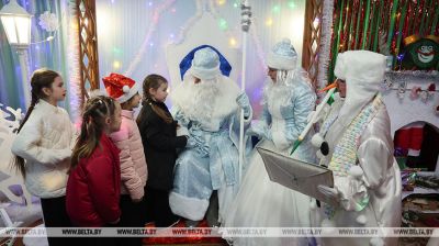La Casa de Ded Moroz
inaugurada en Glusk 