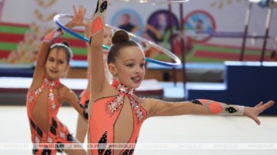 El Campeonato Abierto de la provincia de Moguiliov de
Gimnasia Rítmica 
