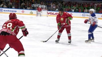 El equipo del Presidente empató con los hockeístas de la provincia de Brest