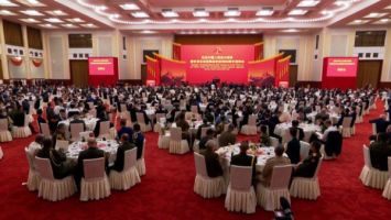 Lukashenko participó en una recepción solemne en nombre del presidente de China y su esposa