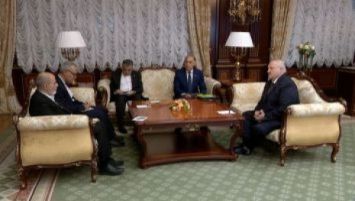 Lukashenko se reunió con el secretario del Consejo Supremo de Seguridad Nacional de Irán