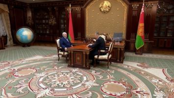 Lukashenko recibió el informe de Krutói