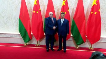Lukashenko y Xi Jinping se reunieron en Tianjin