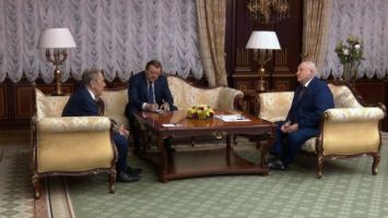 
 Lukashenko mantuvo una reunión con Lavrov en Minsk 