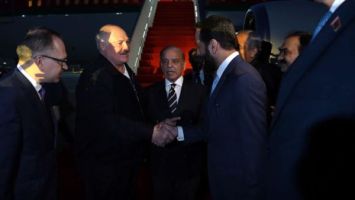 Lukashenko arribó a Islamabad