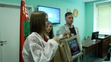 
 El grupo de danza Todes visitó el Centro Clínico de Traumatología y Ortopedia de Minsk 