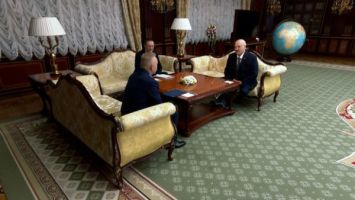 Lukashenko se reunió con el empresario ruso Dmitri Mazepin