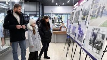 La exposición de BelTA “Belarús. Despegue” en el marco del Maratón de la Unidad está presentada en Bobrúisk