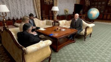 Lukashenko se reunió con el embajador de Irán