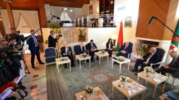 Lukashenko se reunió con el presidente de la Asamblea Popular Nacional de Argelia