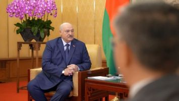 Lukashenko calificó la modernización tecnológica como uno de los principales temas de la cooperación con China