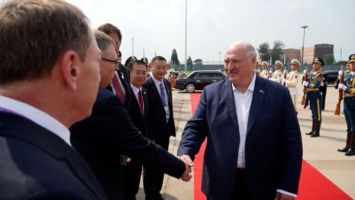 
 Finalizada la visita de Lukashenko a China 