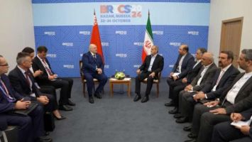 Lukashenko se reunió con el Presidente iraní en Kazán