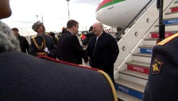 
 Lukashenko llegó a Kazán en visita de trabajo 