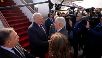 
 Lukashenko llegó a Argelia en visita oficial 